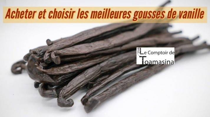 Acheter et choisir les meilleures gousses de vanille