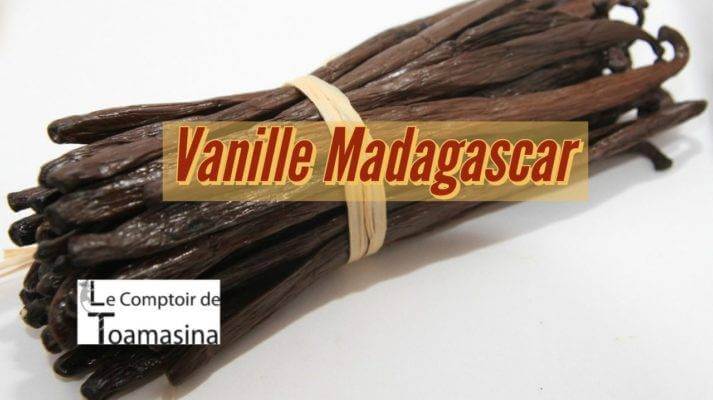 Vanille Bourbon Madagascar, qualité Gold Bourbon Noir