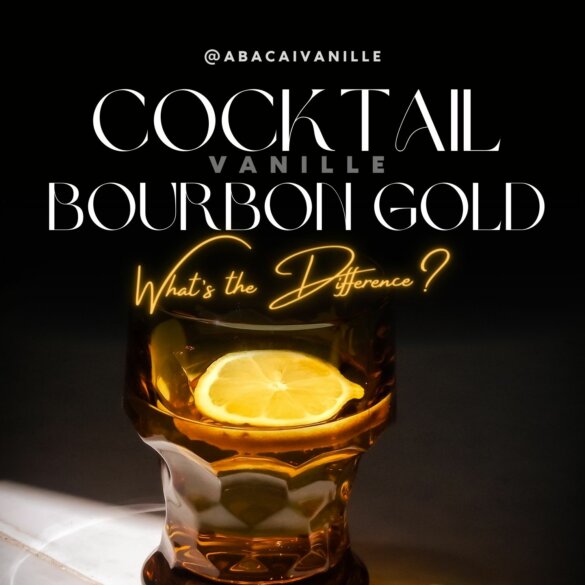 Cocktail Vanille Bourbon Gold