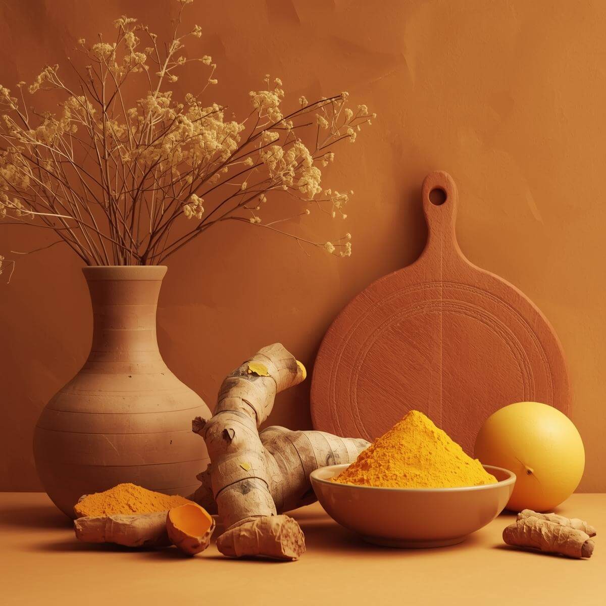 Vente de curcuma en poudre