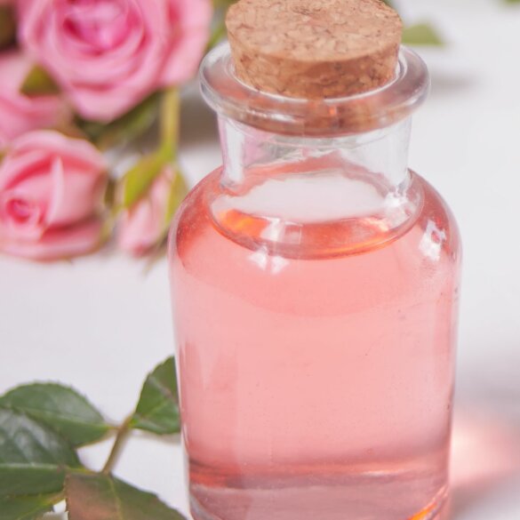 Accord parfait avec l'eau de rose