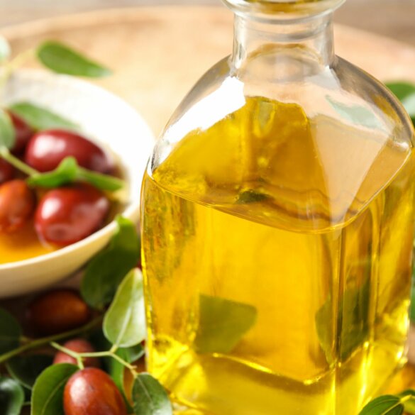 Huile de vanille et jojoba maison
