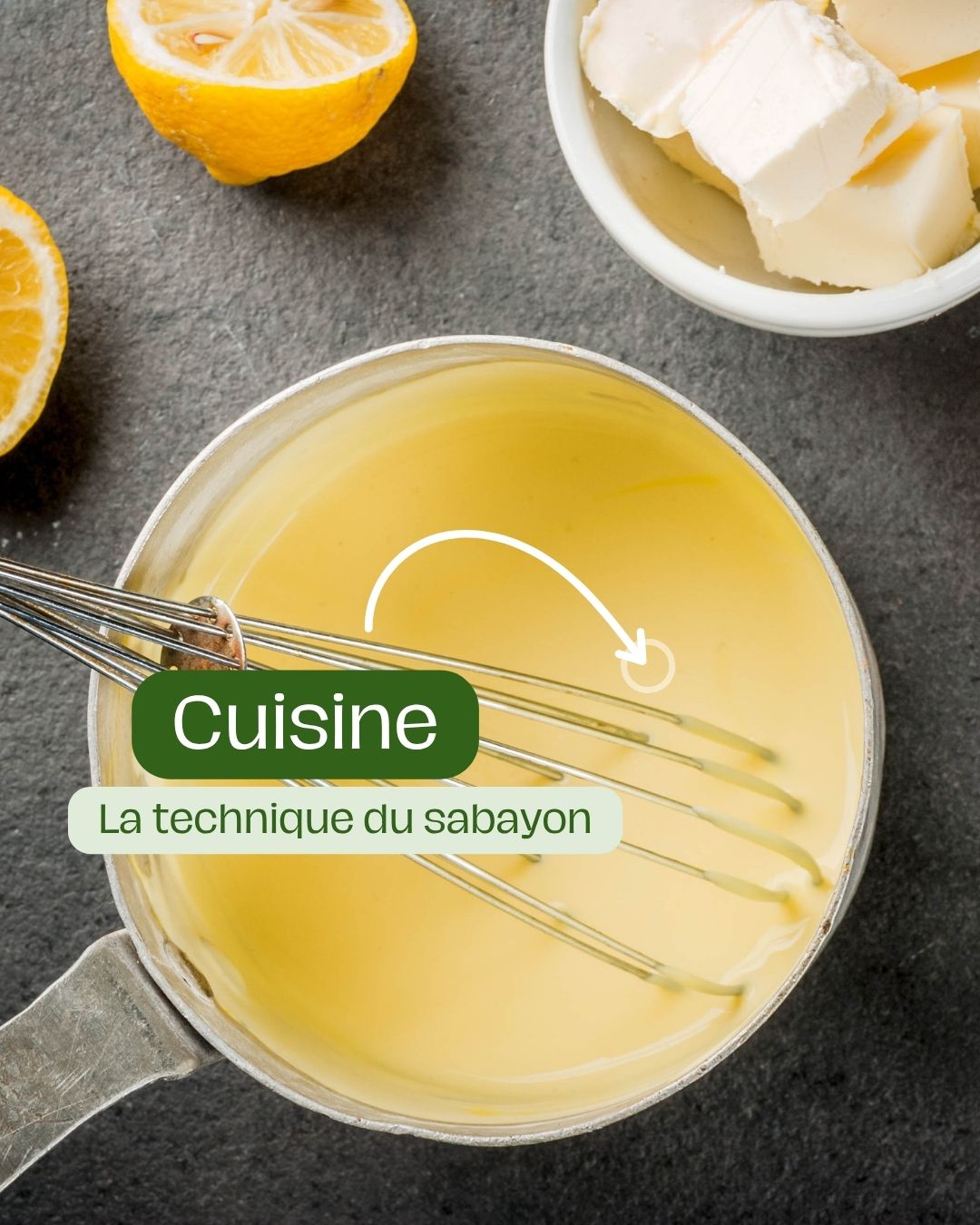 4. La technique du sabayon comment cuire les jaunes jusqu'à obtenir la perfection