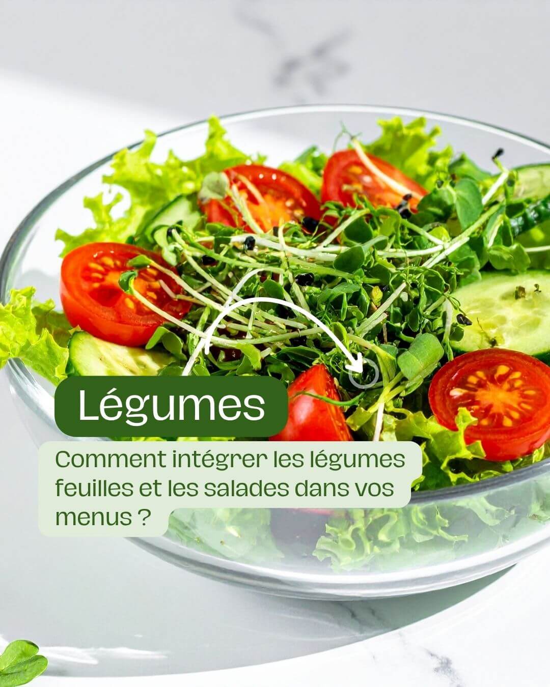 Comment intégrer les légumes feuilles et les salades dans vos menus