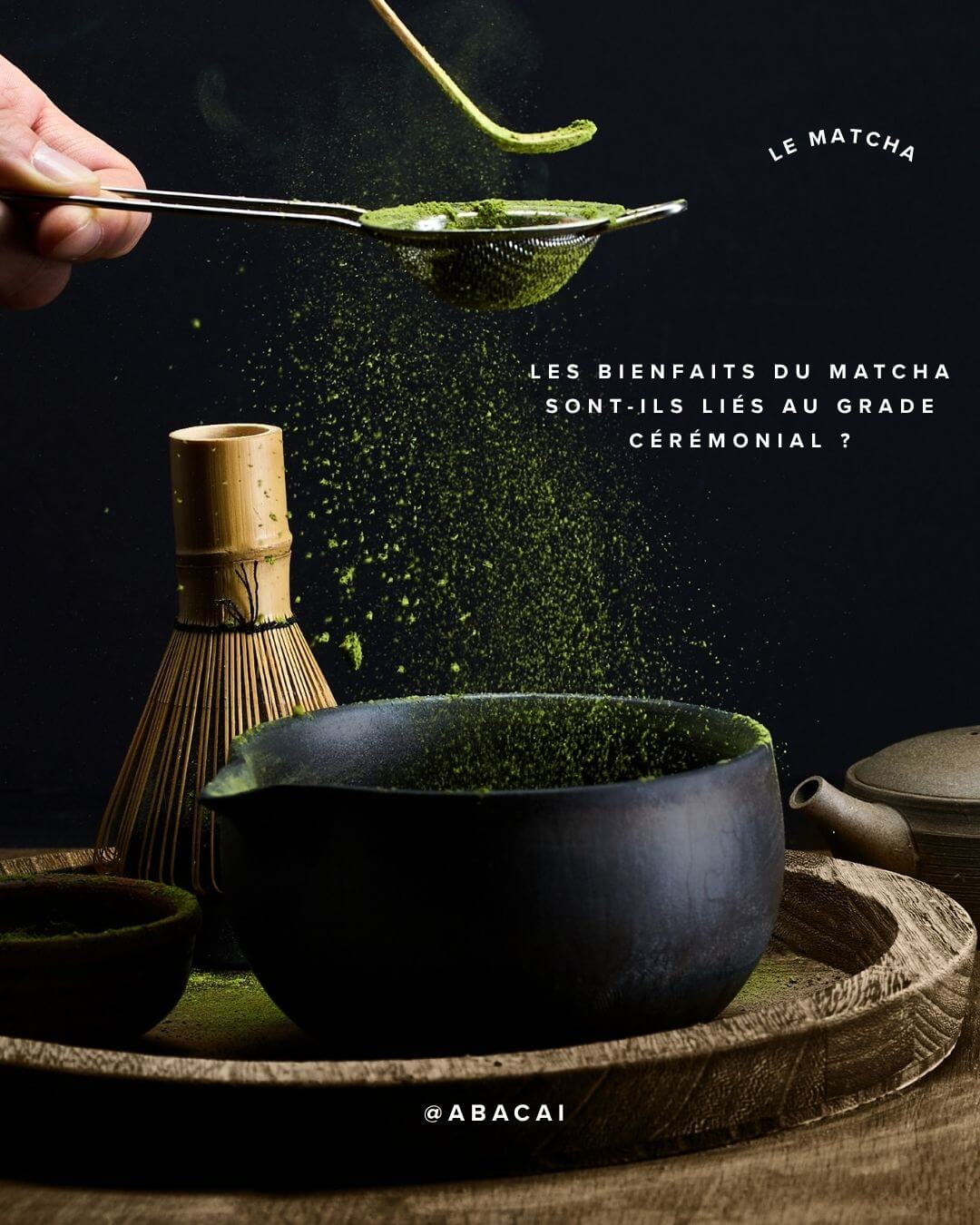 Les bienfaits du matcha sont-ils liés au grade cérémonial