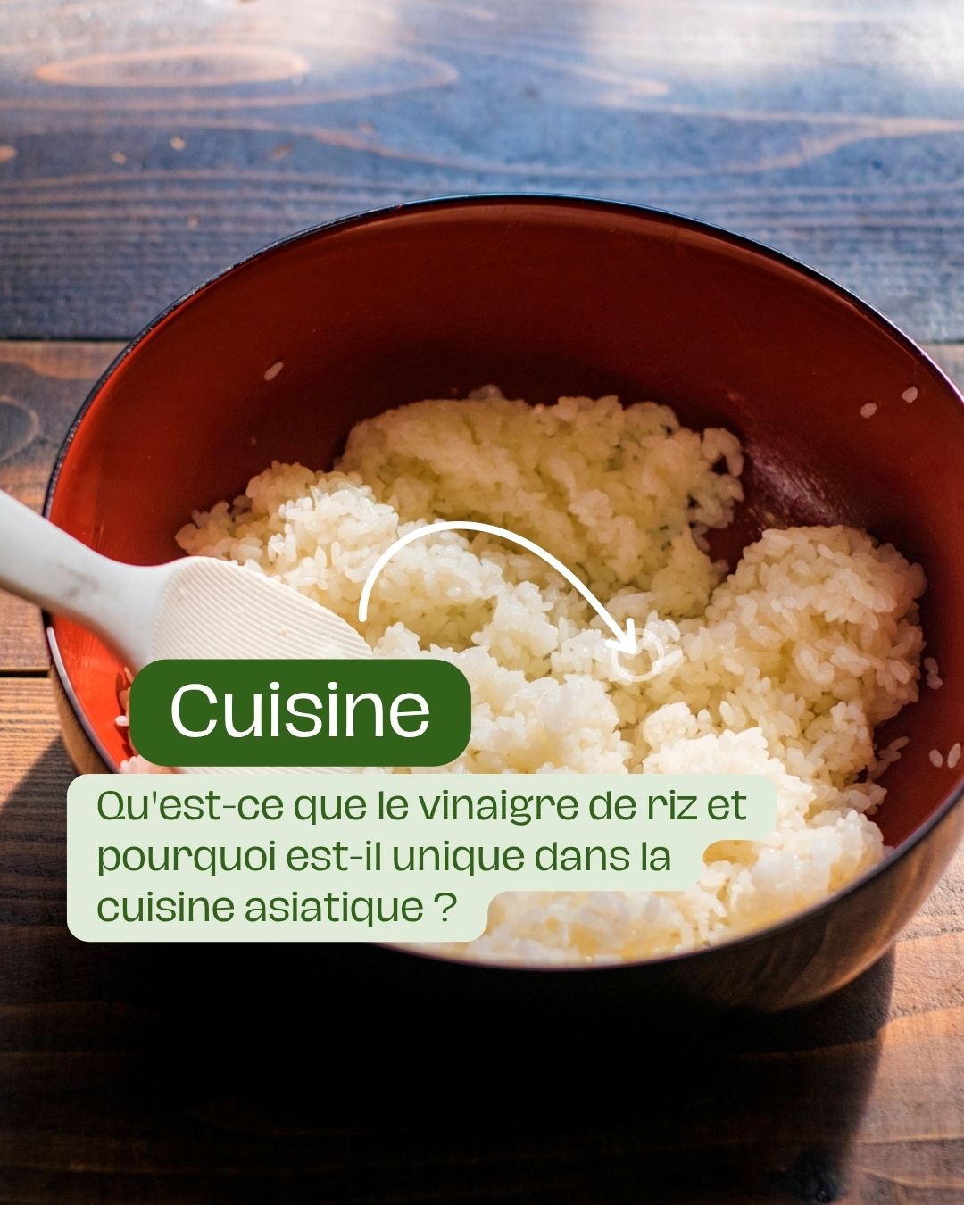 Qu'est-ce que le vinaigre de riz et pourquoi est-il unique dans la cuisine asiatique