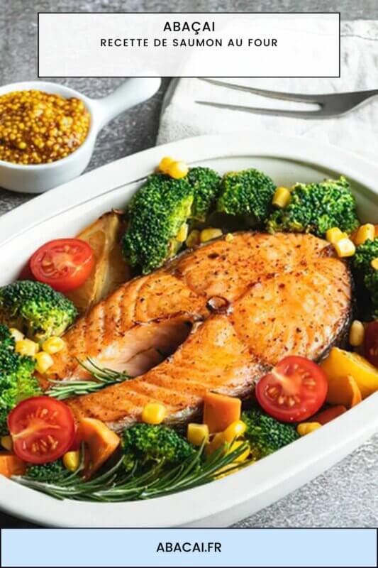 Recette de Saumon au Four - Abaçai