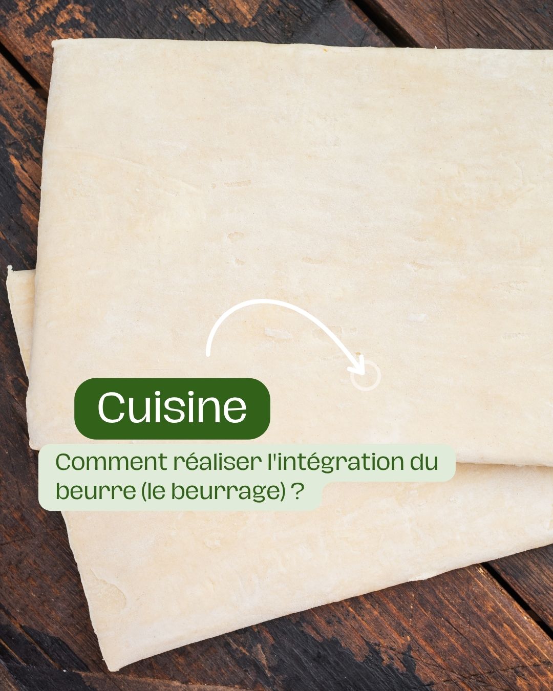 Comment réaliser l'intégration du beurre (le beurrage)