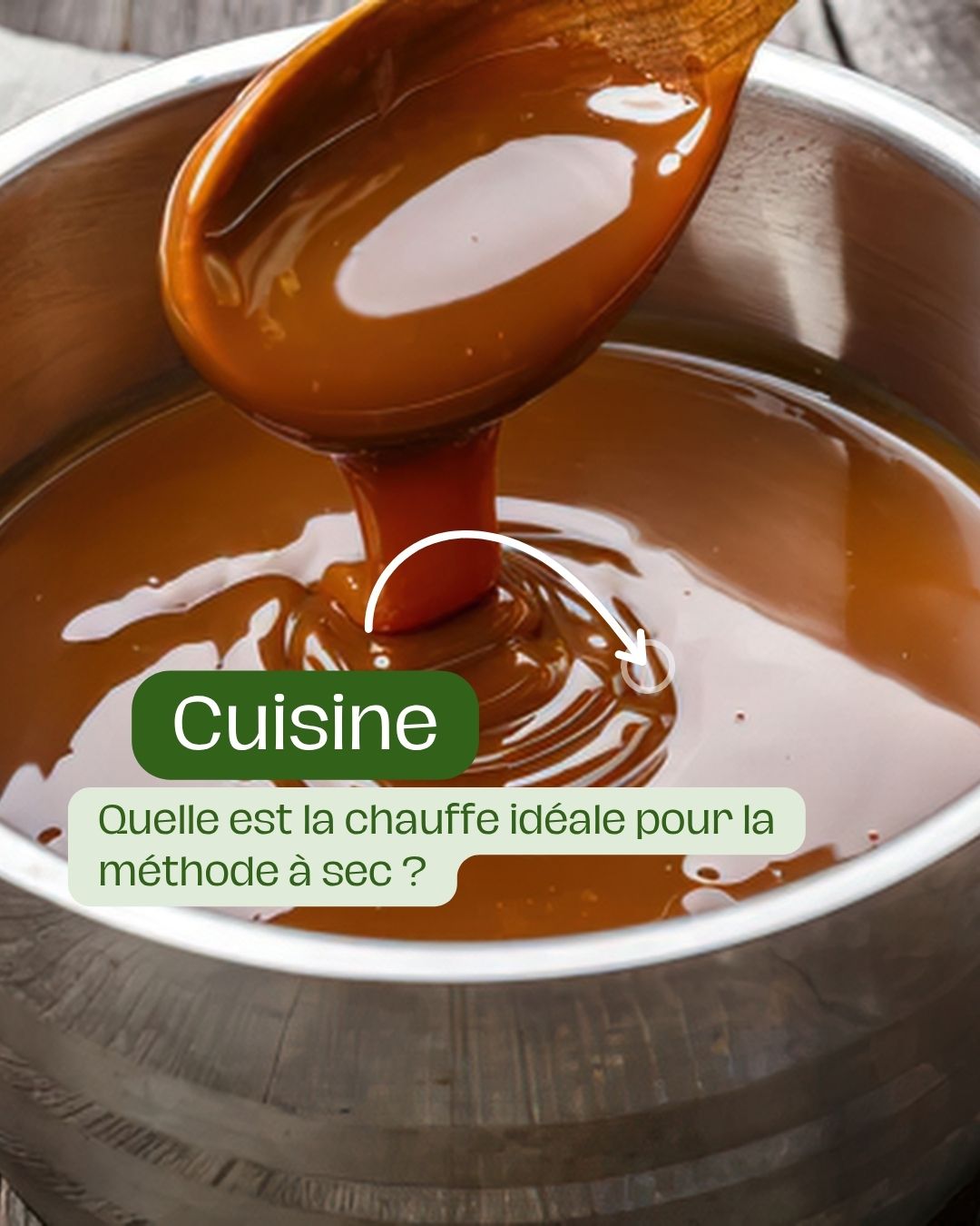 Quelle est la chauffe idéale pour la méthode à sec