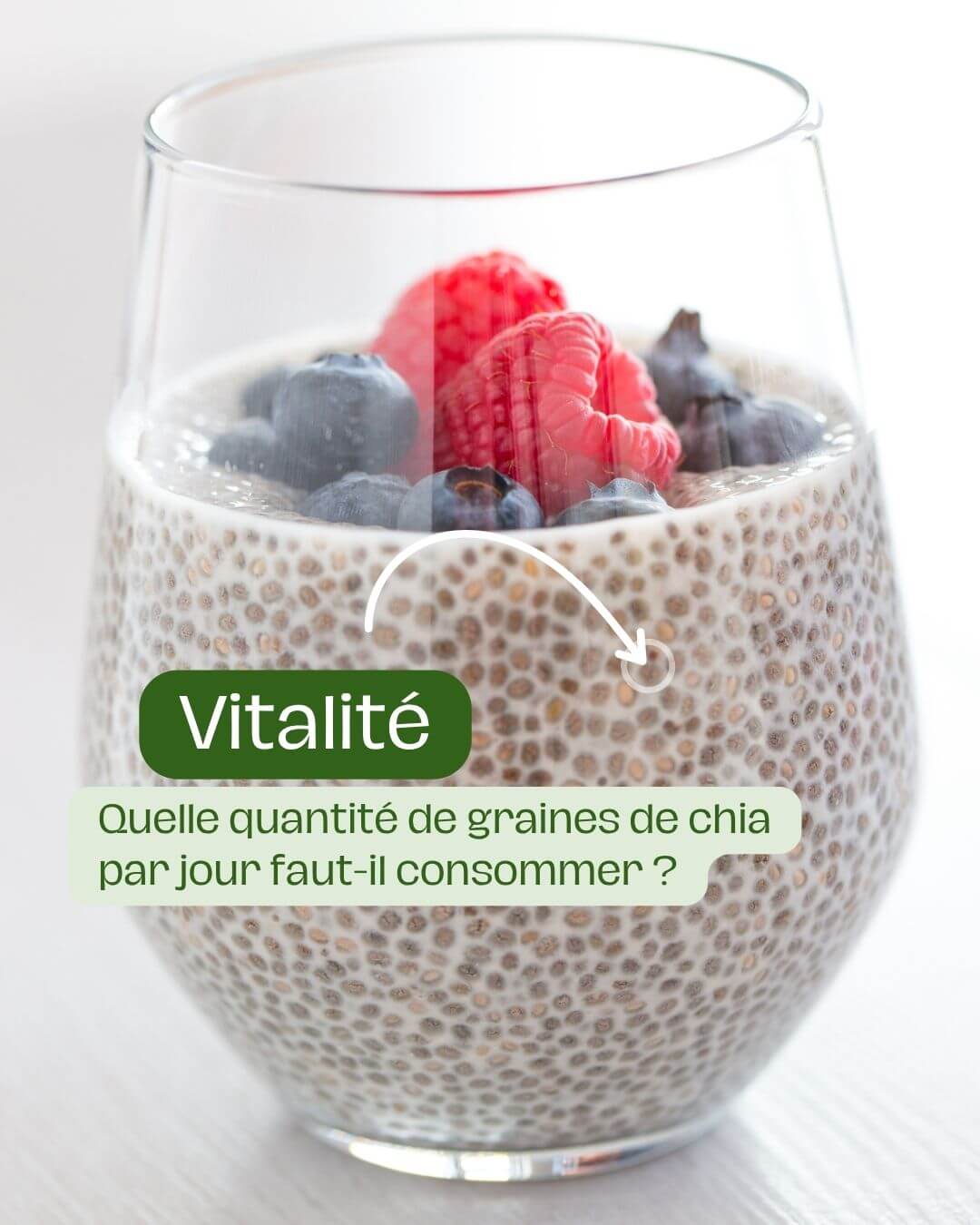 Quelle quantité de graines de chia par jour faut-il consommer