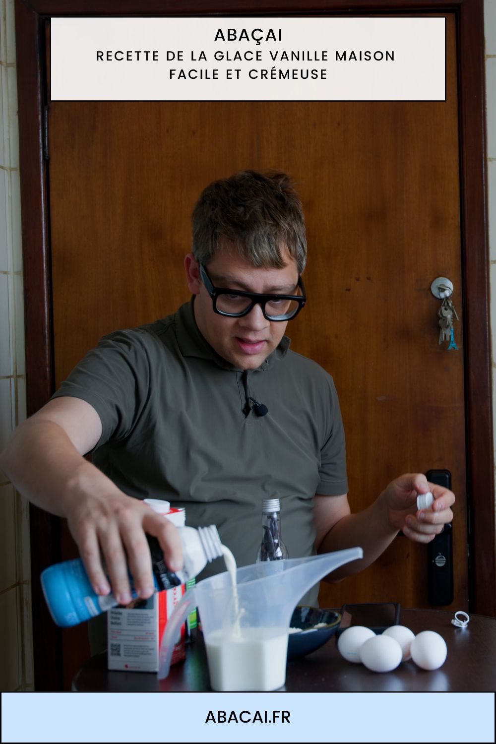 Recette de la Glace Vanille Maison Facile et Crémeuse