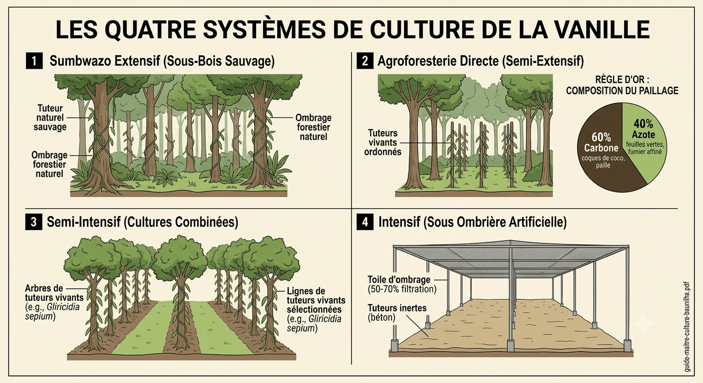 Typologie des Systèmes de Culture & Choix des Tuteurs