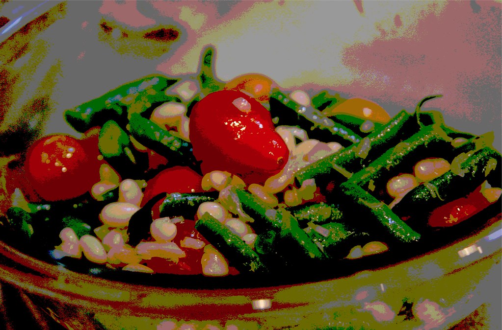 Salade de tomates fraîches