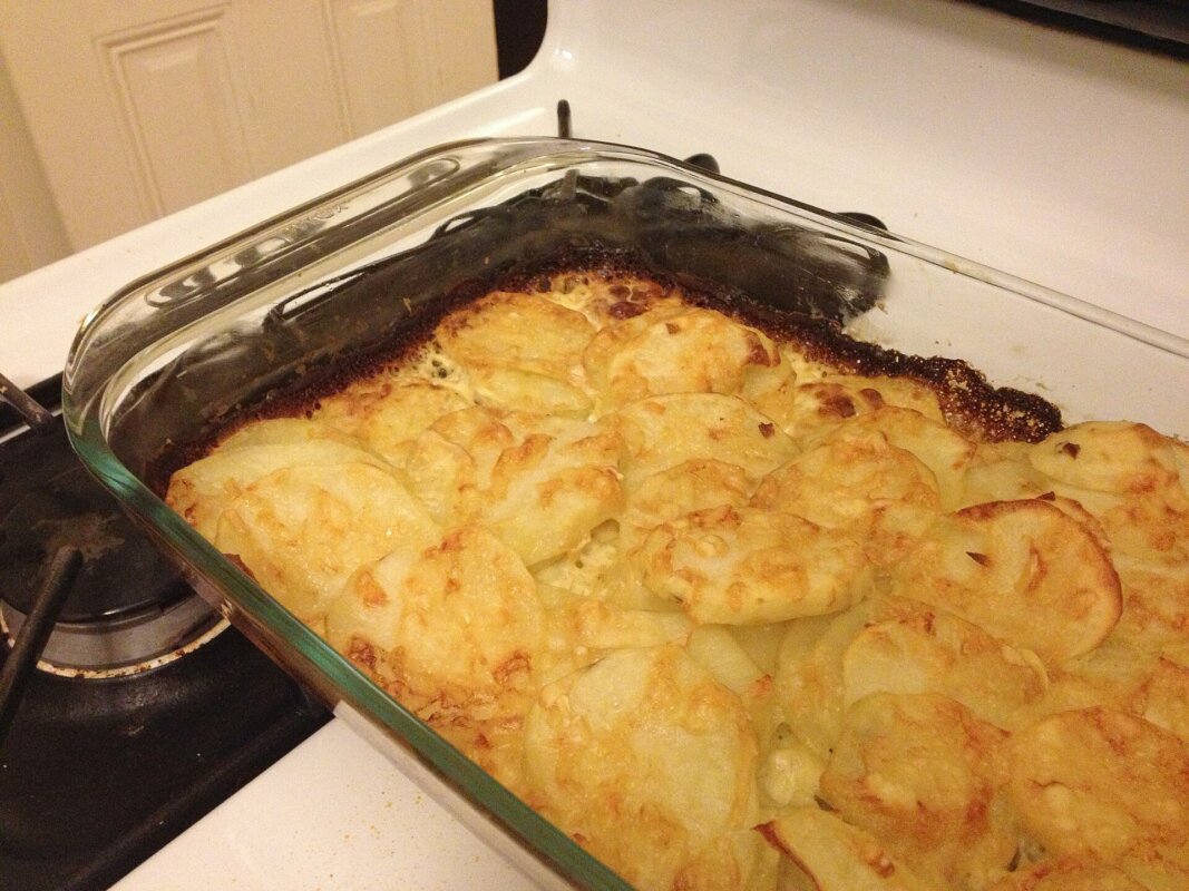Gratin de pommes de terre crémeux