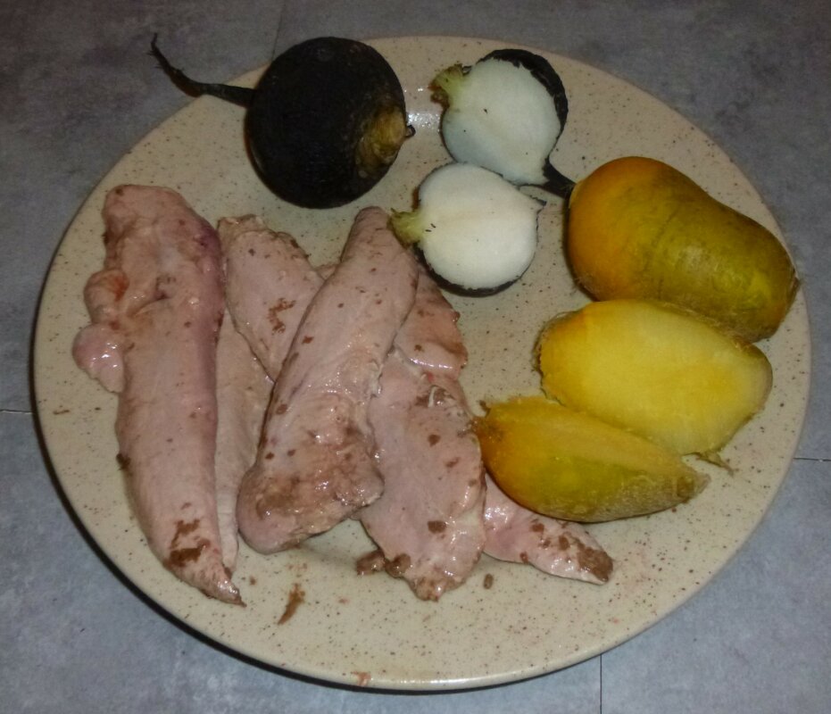 Rutabaga en accompagnement d’un canard