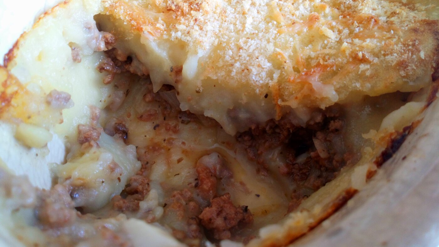 Hachis parmentier maison gratiné