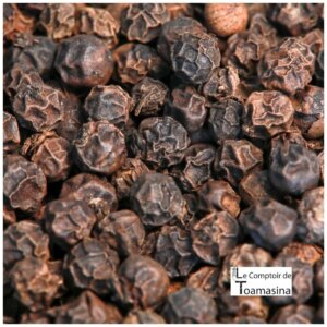 Poivre noir Banasura d’Inde en grains entiers